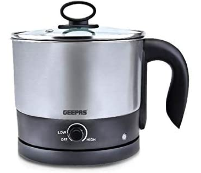 Geepas GK5462 1.2L Multifunctional Electric Kettle - Silver - Zoom Image