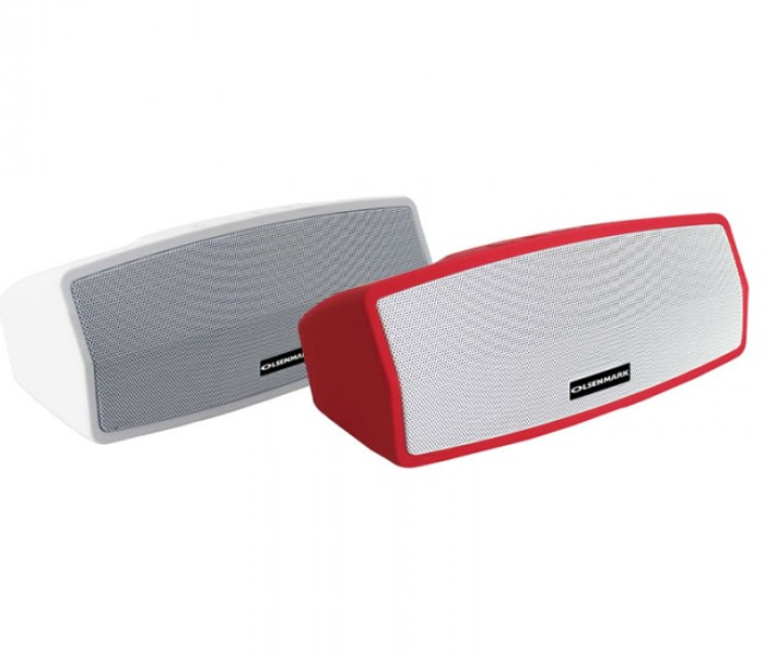 Olsenmark OMMS1190 Portable Bluetooth Speaker - Red  - Zoom Image 2