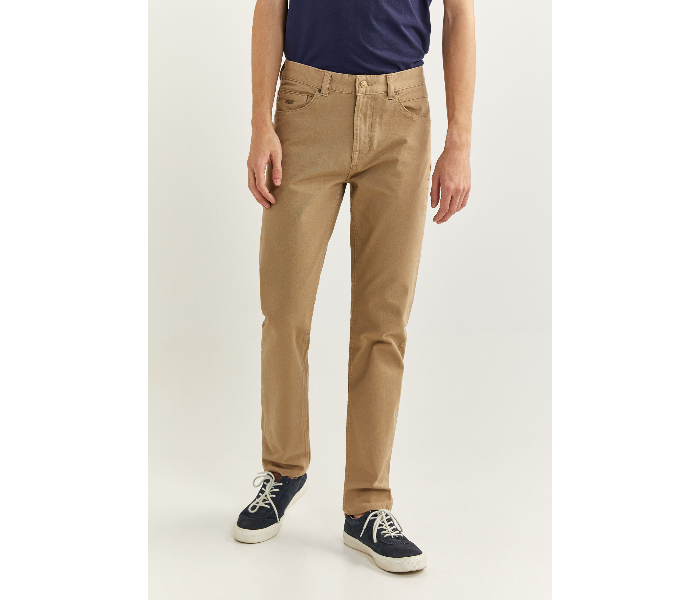 Springfield SS20 5 Pockets Cotton Sport Trousers EU 32 For Men – Beige - Zoom Image 2