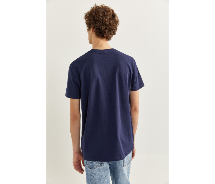 Springfield SS18 SPF Printed Short Sleeve T-shirt Small - Medium Blue - Zoom Image 3