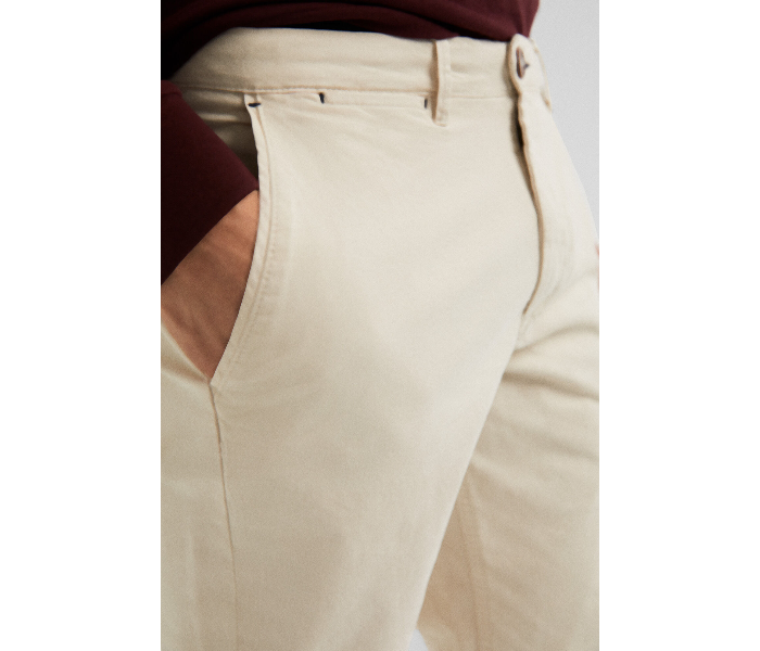 Springfield SS19 Sport Trousers Chinos EU 46 For Men - Beige - Zoom Image 3