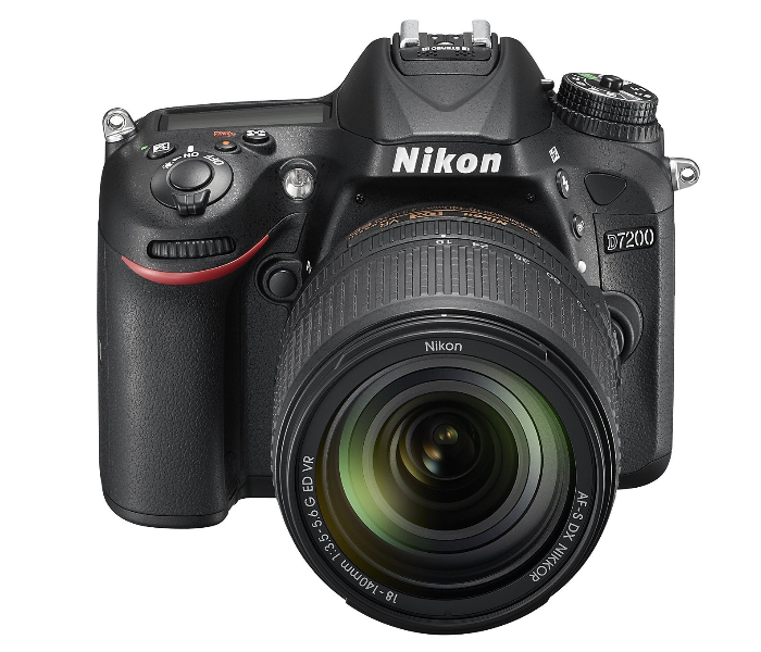 Nikon D7200 24.2MP DSLR Camera with AF-S 18-140 mm VR Kit Lens - Black - Zoom Image 4