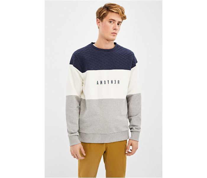 Springfield AW19 Knitwear Sweatshirt XX Large For Men - Dark Blue - Zoom Image 4