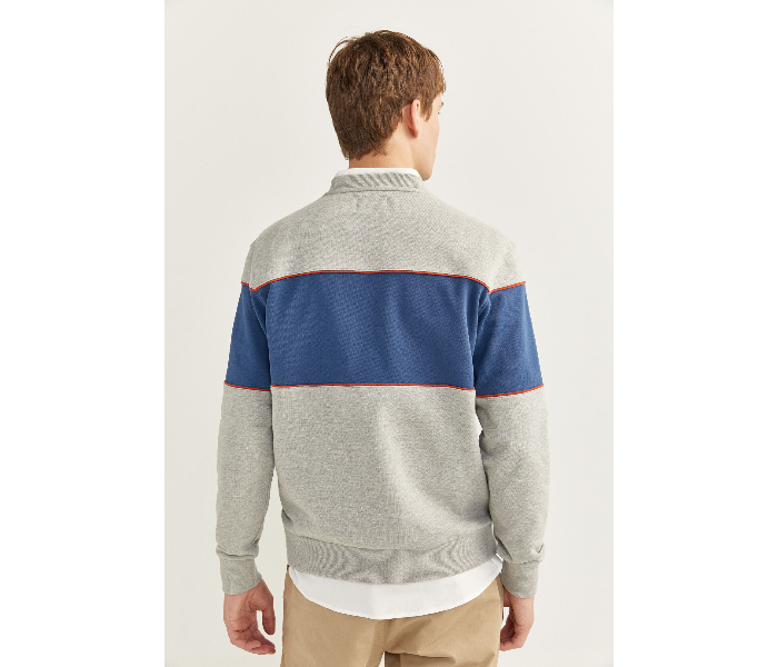 Springfield SS20 Knitwear Sweatshirt Large - Blue and Grey - Zoom Image 4