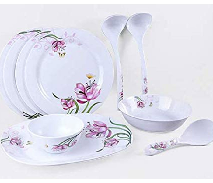 Geepas GCG101 10 Pieces Melamineware Dinner Set - Zoom Image 2