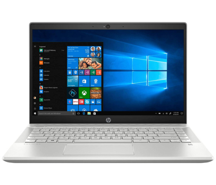 HP Pavilion 14-CF3013NE 8GB RAM 512GB SSD Intel Core i5-1035G 14 Inch FHD 2GB Graphics Windows 10 - Silver - Zoom Image 1