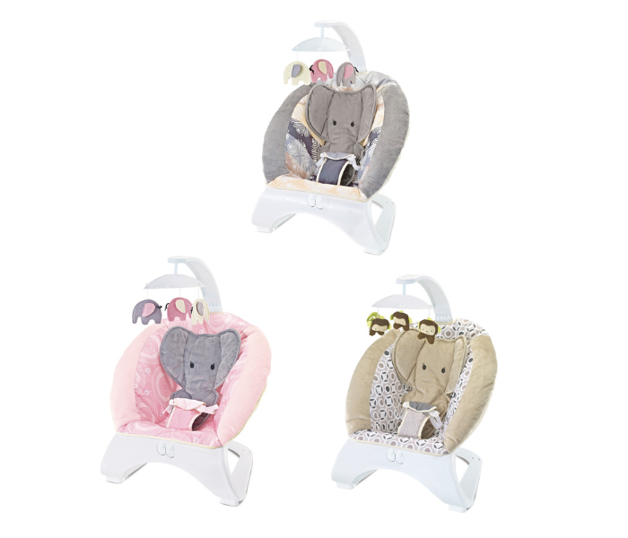 Babylove 33-1592378 Baby Love Bouncer With Musician - Pink - Zoom Image 3