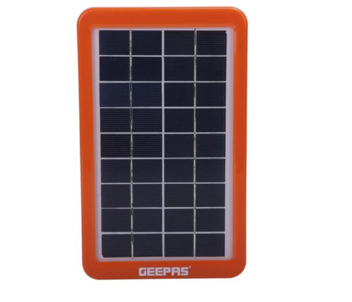 Geepas GPS5901 Rechargeable Home Solar System - Black and Brown - Zoom Image 4