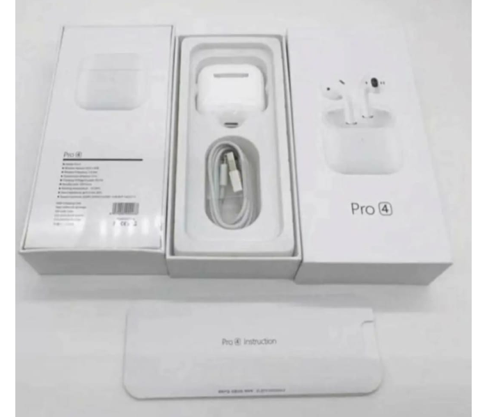 Pro 4 Bluetooth Headset - White - Zoom Image 3