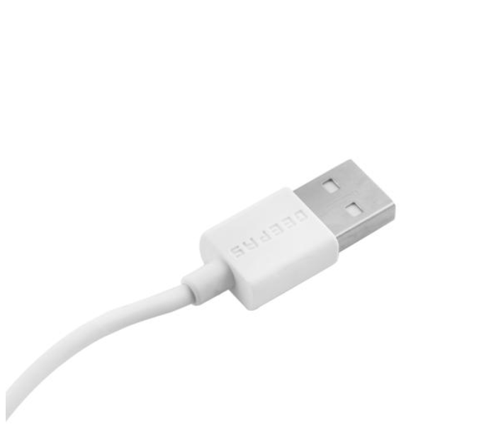 Geepas GCC58027 Type C Cable USB Sync Charge Cable - White - Zoom Image 2