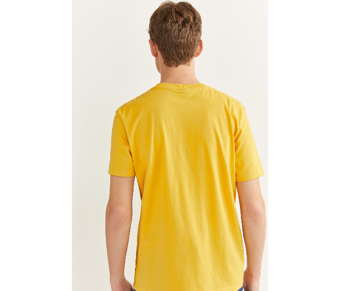 Springfield SS20 SPF Printed Short Sleeve T-shirt XL - Mustard - Zoom Image 2