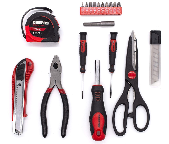 Geepas GT7637 Tool Kit - 18 Pieces - Zoom Image 1