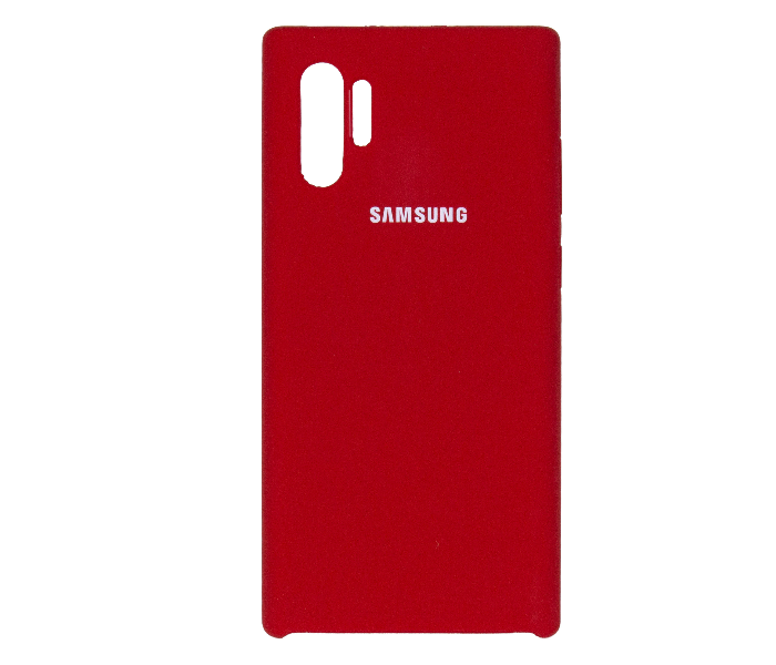 IQ Silicone Case Protector for Samsung Note 10 Plus - Cardinal Red - Zoom Image