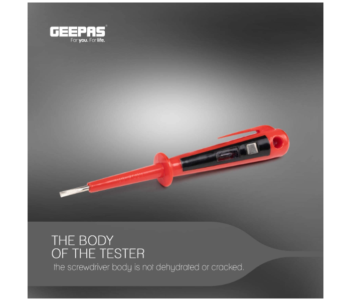 Geepas GT7662 Voltage Tester Red - Zoom Image 3