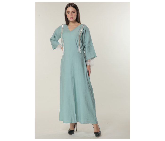 Moistreet Extra Small Green Kaftan - Zoom Image 1