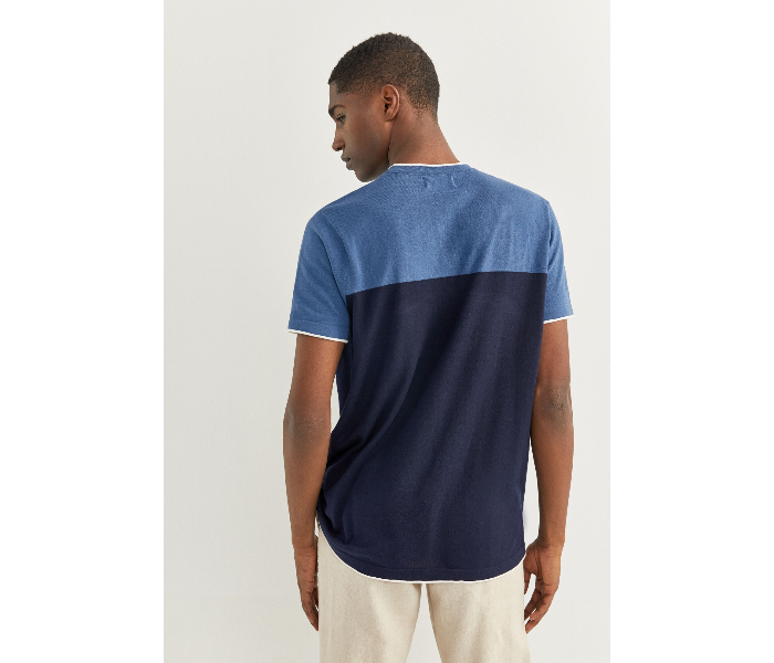 Springfield SS20 Polo T-Shirt Medium For Men - Medium Blue - Zoom Image 3