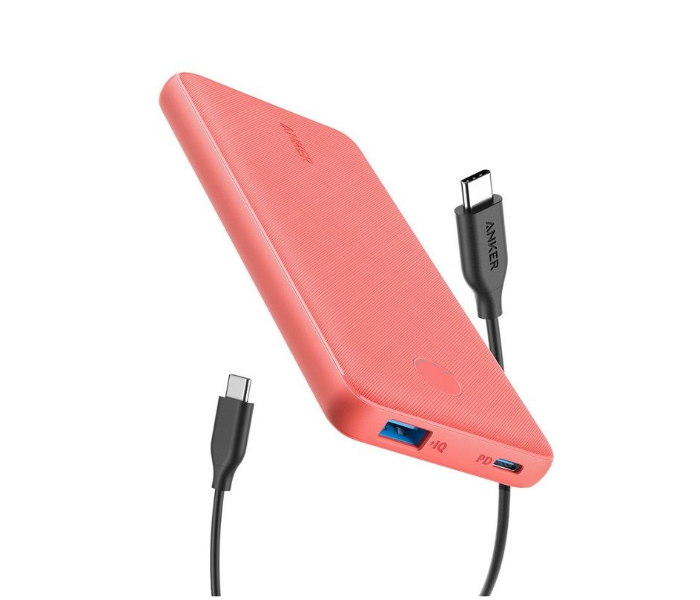 Anker A1231H52 Power Core Slim 10000mAh Power Bank - Pink - Zoom Image 1