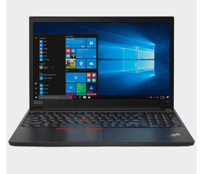 Lenovo 20RD001TAD ThinkPad E15 15.6 inch Intel Core i7-10510U 8GB RAM 512 GB HDD AMD RX640 2GB Graphics Windows 10 Professional - Black - Zoom Image 1