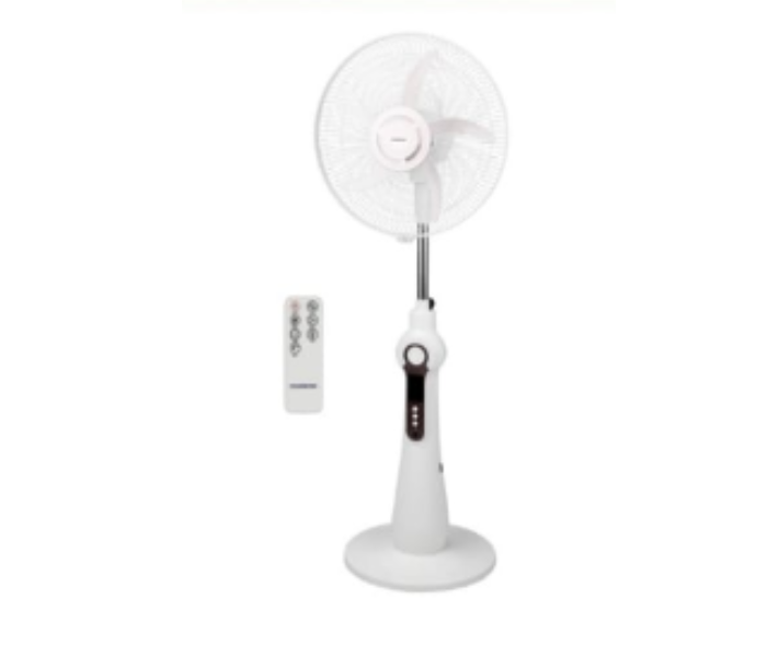 Olsenmark OMF1784 Rechargeable Stand Fan - White - Zoom Image 1