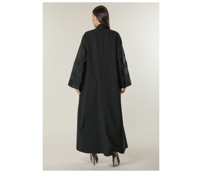 Moistreet Extra Small Black Casual Coat Style Abaya - Zoom Image 3