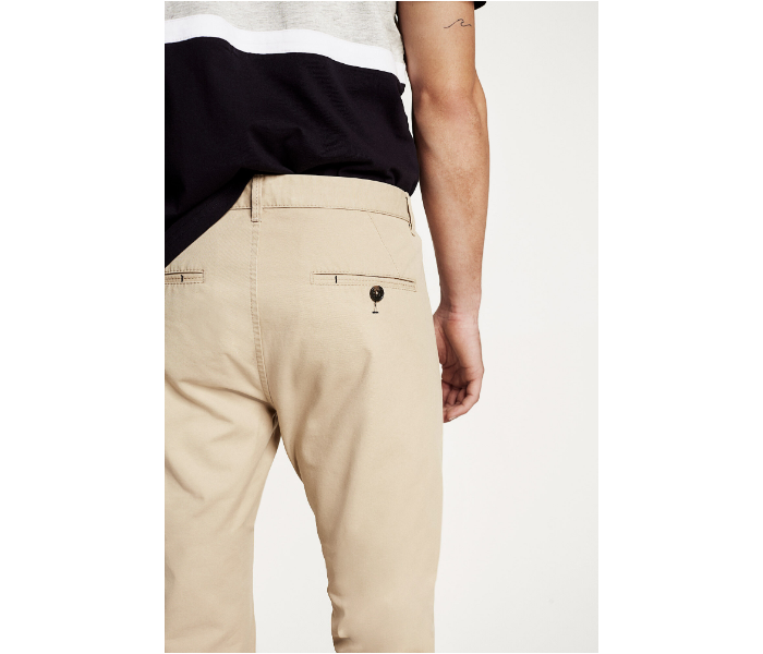 Springfield SS18 Sport Trousers Chinos EU 42 For Men - Beige - Zoom Image 4