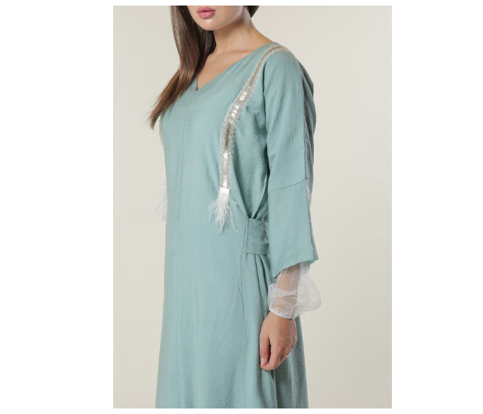 Moistreet Large Green Kaftan - Zoom Image 4