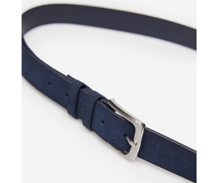 Springfield AW19 95cm Leather Belt For Men - Dark Blue - Zoom Image 2