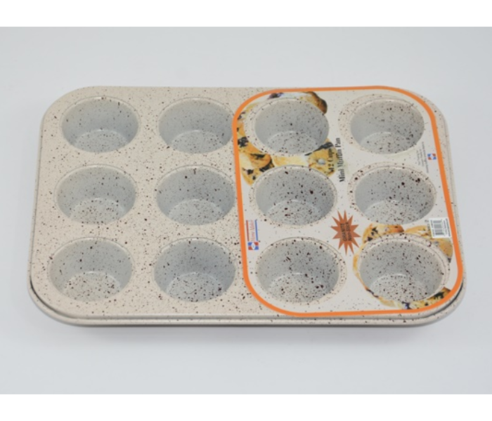 Avci HM G-AHM054G Granite 12 Cup Mini Muffin Pan - Zoom Image