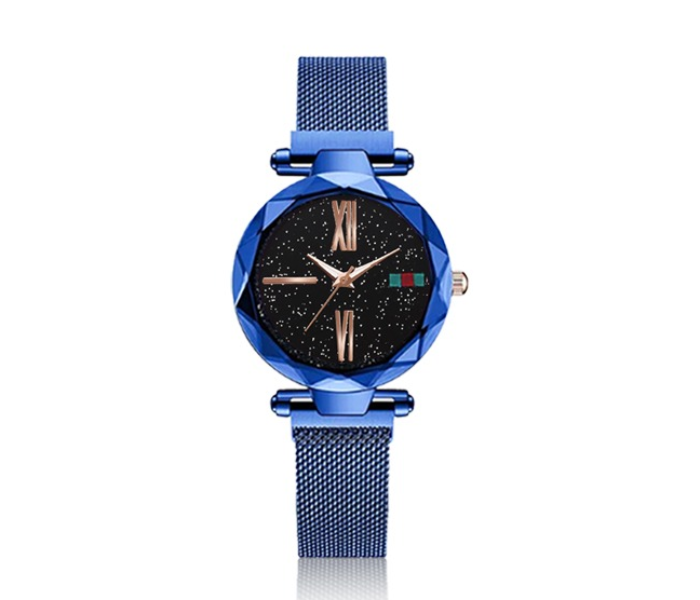 FLLi Star Sky Magnetic Mesh Strap Watch - Blue - Zoom Image