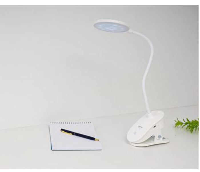 Geepas GE53026 Rechargeable Desk Lamp - White - Zoom Image 3