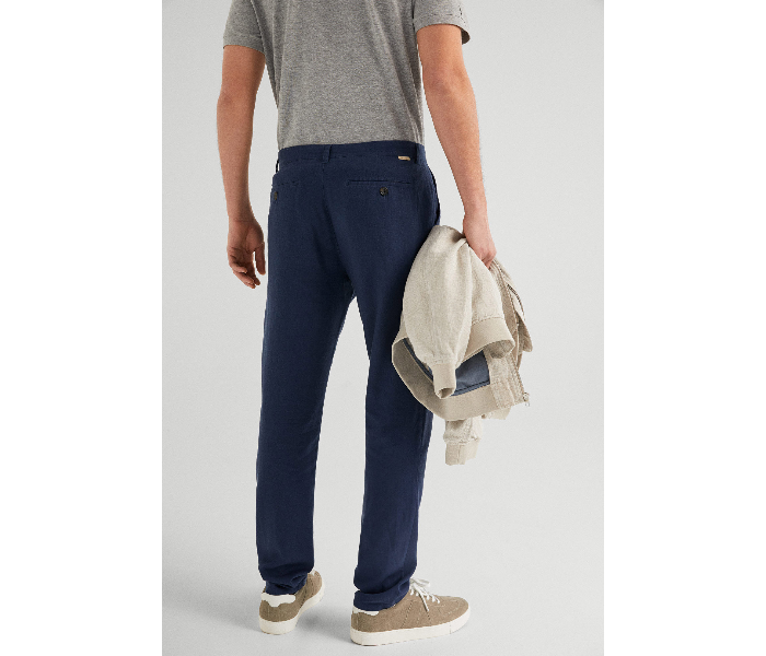 Springfield SS19 Sport Trousers Chinos EU 38 For Men - Medium Blue - Zoom Image 4