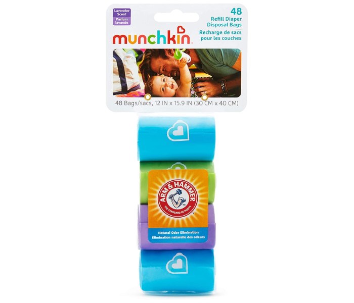 Munchkin 48 Count Arm and Diaper Bag Refills  - Zoom Image 4