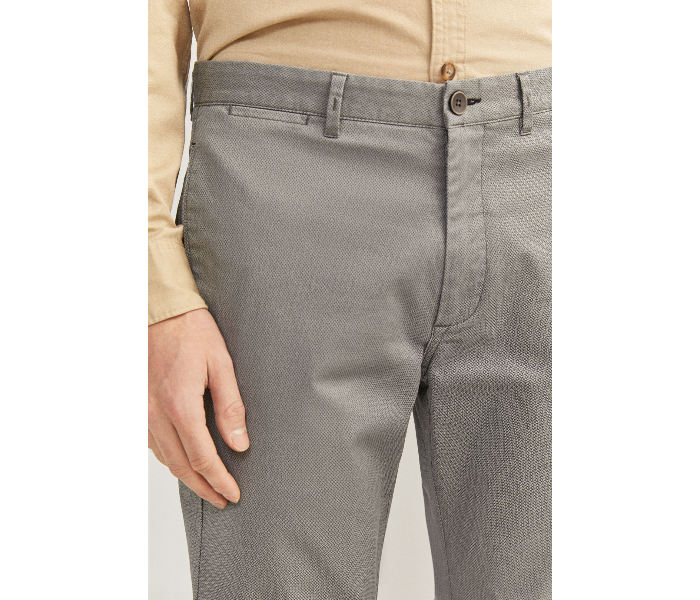 Springfield SS20 Solid Sport Trousers Chinos EU 44 For Men – Pewter - Zoom Image 4