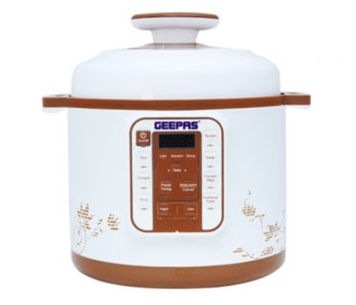 Geepas GMC5326 6 Litre Digital Pressure Cooker - Zoom Image