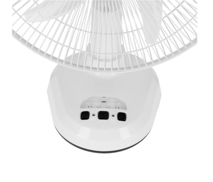 Krypton KNF6065 12” Rechargeable Fan White - Zoom Image 4