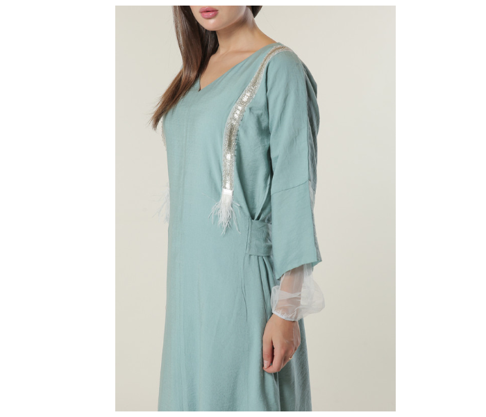 Moistreet Small Green Kaftan - Zoom Image 4