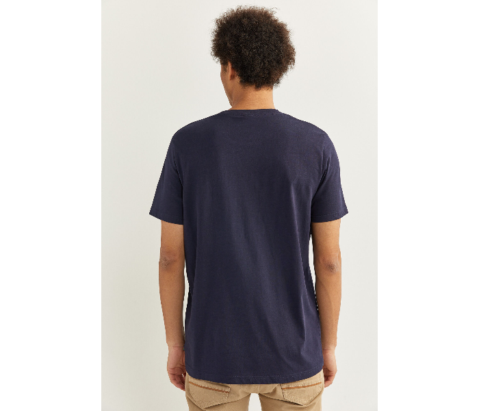 Springfield SS20 SPF Printed Short Sleeve T-shirt Medium - Dark Blue - Zoom Image 4