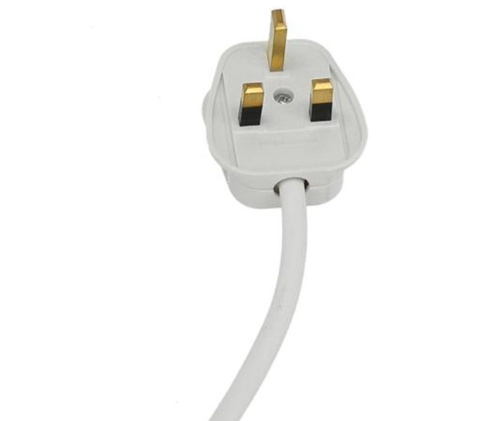 Krypton KNES5145 3Metre 5 Way Extension Socket - White - Zoom Image 3