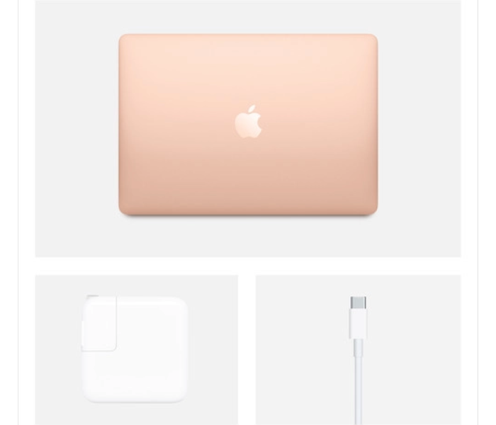 Apple MacBook Air Intel i5 Quad-Core 8 GB RAM 512 GB Intel Iris Plus Graphics Early 2020 - Gold - Zoom Image 6