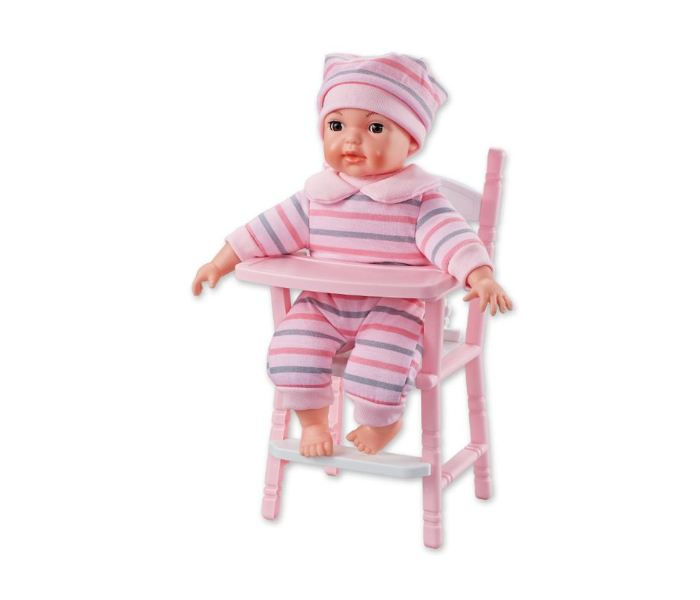 Basmah 14inch Boy Doll Set With Dining Chair and Sound - Zoom Image 1