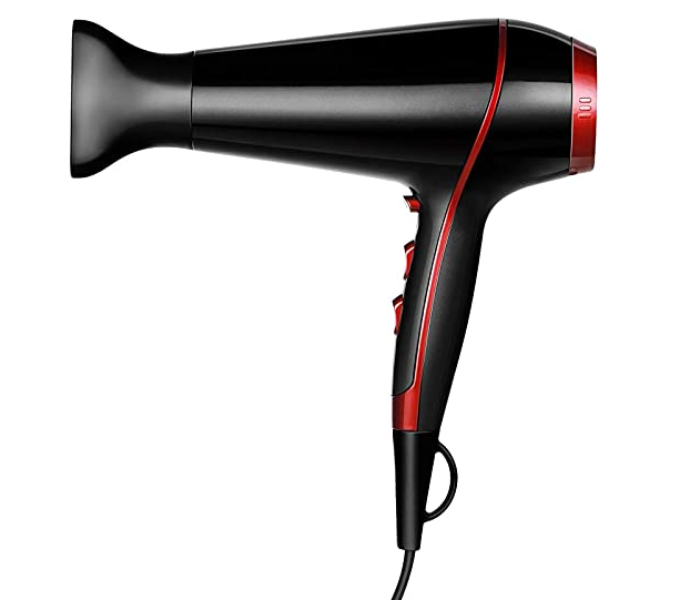 Olsenmark OMH4075 Professional Hair Dryer Cool Shot - Black - Zoom Image 1