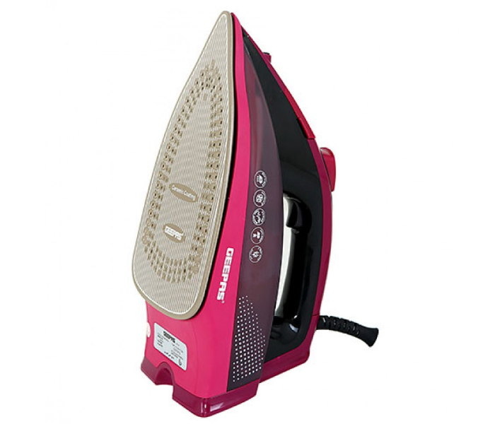 Geepas GSI7813 Digital Steam Iron - Maroon - Zoom Image 2