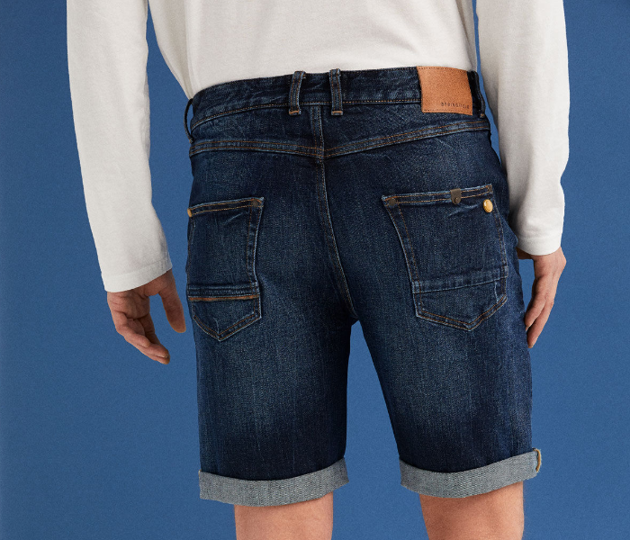 Springfield Denim Bermudas EU 31 - Dark Blue - Zoom Image 3