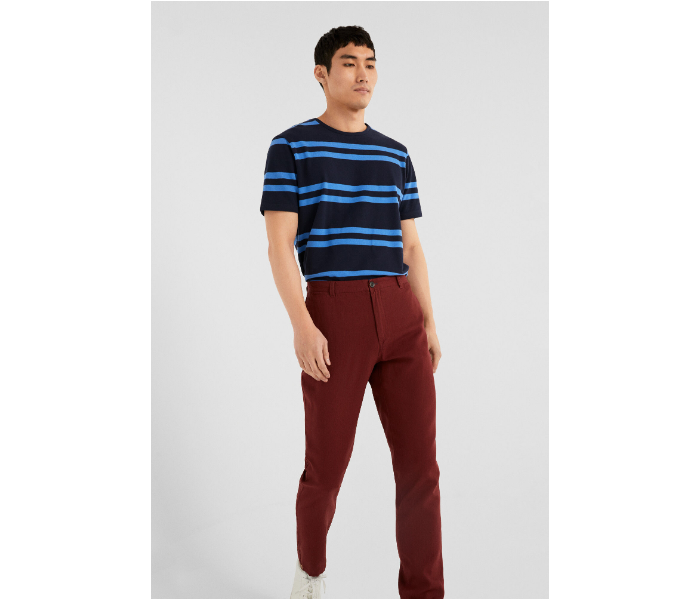 Springfield SS19 Solid Sport Trouser Chinos EU 42 For Men - Wine - Zoom Image 1