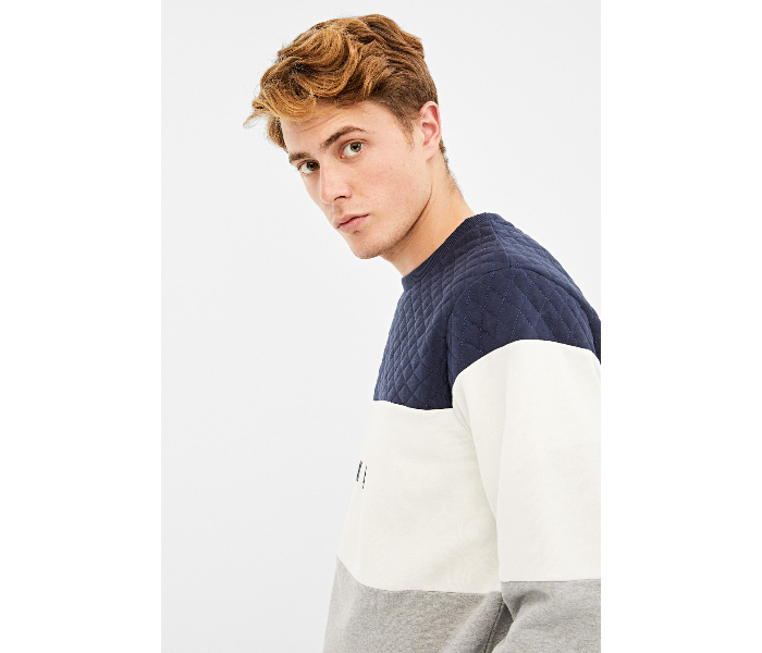 Springfield AW19 Knitwear Sweatshirt XX Large For Men - Dark Blue - Zoom Image 3