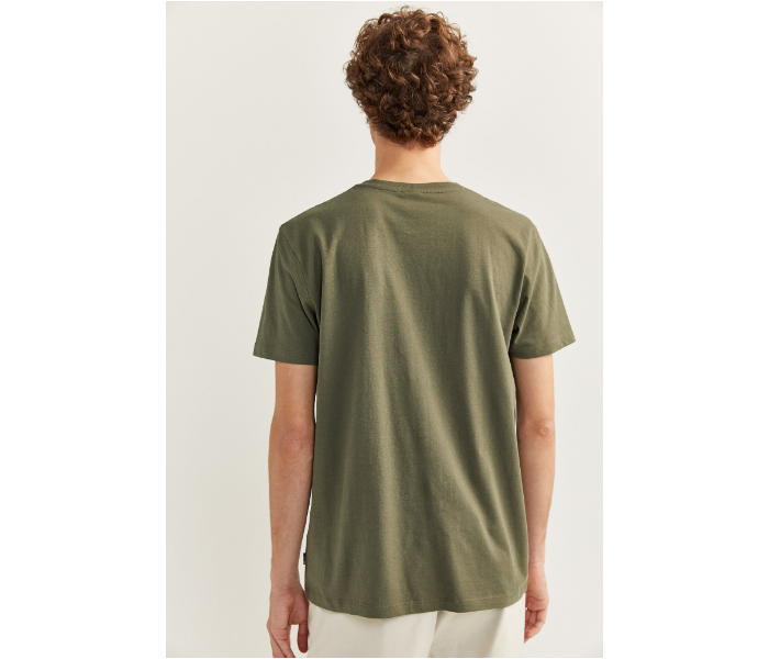 Springfield SS18 SPF Printed Short Sleeve T-shirt Medium - Dark Green - Zoom Image 2