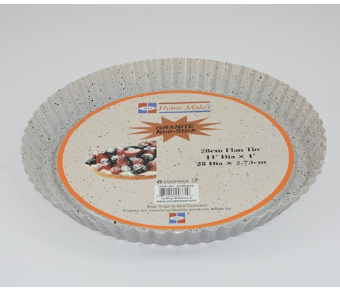 Avci HM G-AHM204G Granite 28cm Flan Cake Pan - Zoom Image