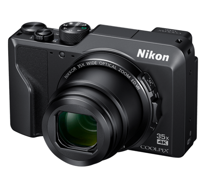 Nikon Coolpix A1000 Nikkor 35X Wide Optical Zoom ED VR Lens - Black - Zoom Image 3