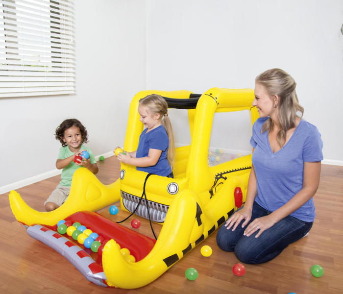 Bestway Dozer 25 Ball Pit - Yellow - Zoom Image 5