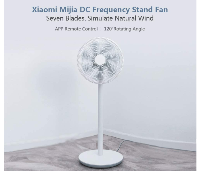 Xiaomi Mi Smart Standing Fan 1x - White  - Zoom Image 6